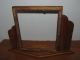 Vintage Art Deco Style Picture Frame Wood Hand Made 8 X 10 Photograph Frame Only Art Deco photo 3