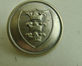 C.  1890 Kingston Upon Hull,  Uk Ambulance Service Button 25mm No Backmark photo