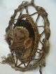 Early Png Real Turtle Shell Rattan Feather Mask - Chambri Lakes Papua Guinea Pacific Islands & Oceania photo 2