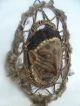 Early Png Real Turtle Shell Rattan Feather Mask - Chambri Lakes Papua Guinea Pacific Islands & Oceania photo 3
