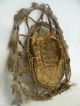 Early Png Real Turtle Shell Rattan Feather Mask - Chambri Lakes Papua Guinea Pacific Islands & Oceania photo 4