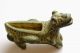 Ancient Persian Alabaster Oil Lamp - Shaped As A Dog Afghanistan Islamic photo 2