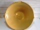 Antique French Pottery Gresale / Tian / Bowl / Yellow Glaze / (confit Pot) Other Antiquities photo 5