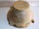 Antique French Pottery Gresale / Tian / Bowl / Yellow Glaze / (confit Pot) Other Antiquities photo 7