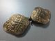 Wow Top Price Antique Ottoman Silver Alloy Gilded Belt Buckle Greece Macedonian Islamic photo 1
