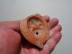 Ancient Roman Pottery Oil Lamp Fragment,  Decorated With Flying Pegasus Roman photo 2