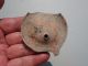 Ancient Roman Pottery Oil Lamp Fragment,  Decorated With Flying Pegasus Roman photo 4