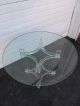 Mid - Century Modern Lucite & Chrome Glass - Top Dining Table / Dinette Table 6688 Post-1950 photo 3