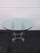 Mid - Century Modern Lucite & Chrome Glass - Top Dining Table / Dinette Table 6688 Post-1950 photo 4
