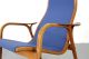Oak & Teak Lounge Chair Lamino By Yngve Ekström - Swedese | Danish Modern Sessel 1900-1950 photo 9