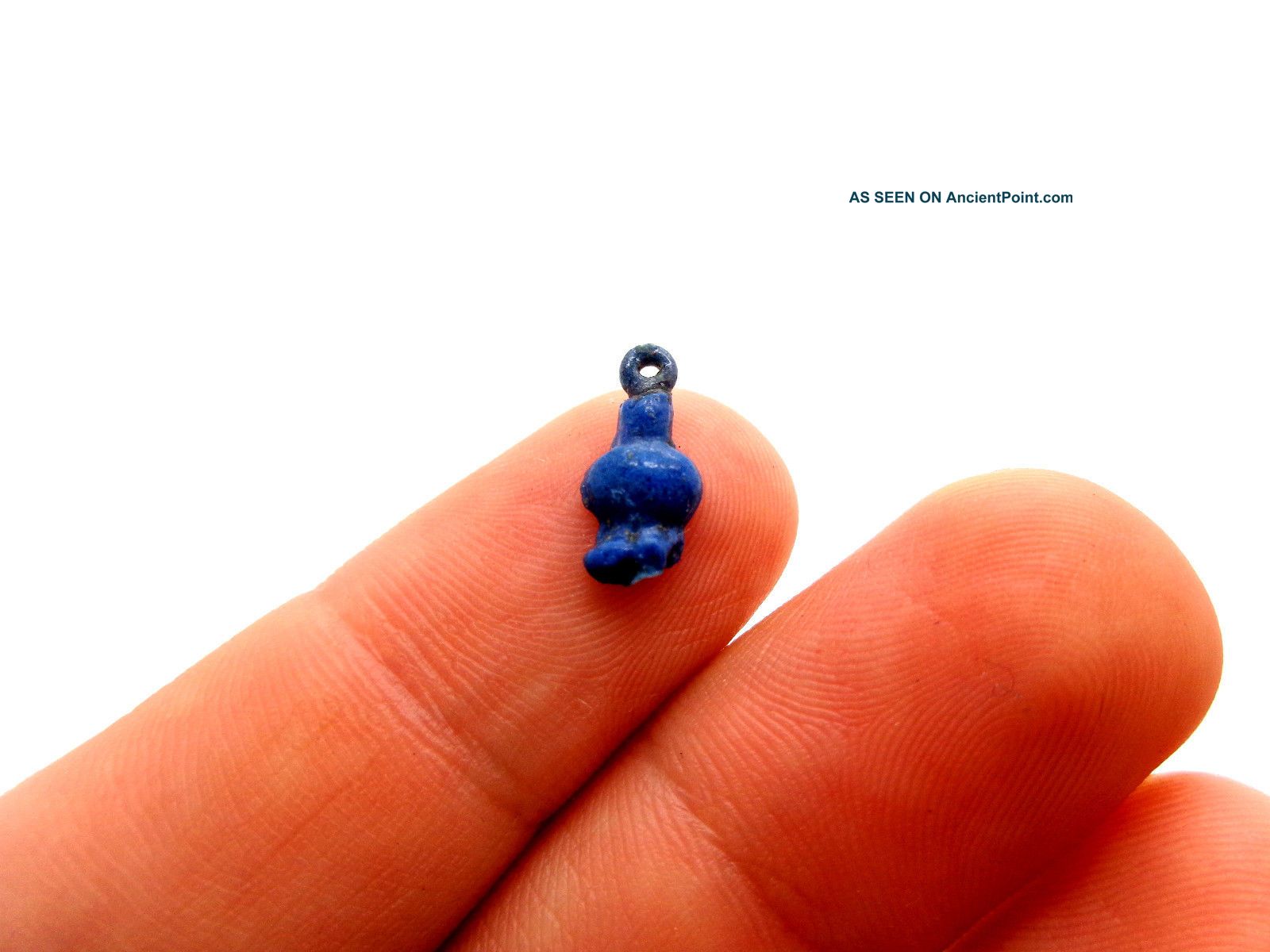 Egyptian Glazed Faience Composition Amarna Amulet Circa 1353 - 1336 Bc Egyptian photo