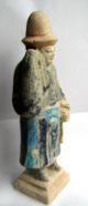 Finest Circa.  1400 A.  D Large Chinese Ming Dynasty Clay Statue Of A Royal Servant British photo 3