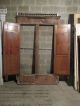 Antique Oak Closet Front Butlers Pantry Linen Cabinet Architectural Salvage Other Antique Architectural photo 8