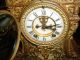 Rare Antique Ansonia 1901 Teutonic Aesthetic Brass Bronze Shelf Clock W/ Gilt Nr Clocks photo 1