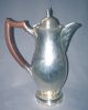 Charming English Sterling Silver Hot Water Pot,  Birmingham 1934 Pitchers & Jugs photo 1