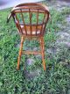 Antique Vintage Wooden 1930 Nichols & Stone Windsor Baby High Chair Very Rare 1900-1950 photo 4
