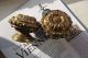 French Antique C.  1900 Ornate Bronze Finials Interior Finishing Metalware photo 5