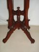 Authentic 19th C Marble Top Victorian Walnut Parlor Table,  Antique 1800-1899 photo 3