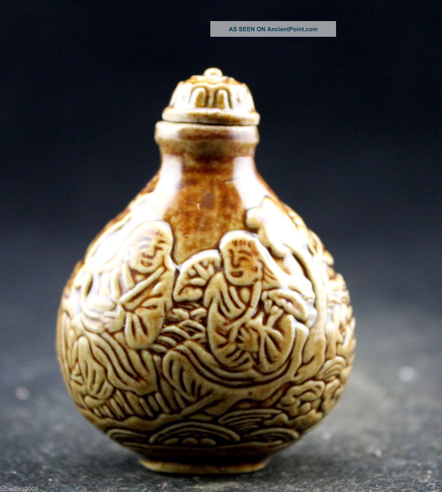 Collecting Oriental Vintage Handwork Porcelain Handmade Rare Snuff Bottles Snuff Bottles photo