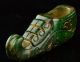 Chinese Old Jade Hand Carved Statue Of Shoes Very Good Y11 Other Antique Chinese Statues photo 2