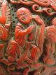 Oriental Vintage Chinese Hand - Carved Old Jade Snuff Bottle 