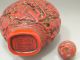 Oriental Vintage Chinese Hand - Carved Old Jade Snuff Bottle 