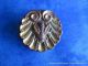 1710 – Stunning & Perfect Iridescent Black Glass Insect Motif Antique Button Buttons photo 5