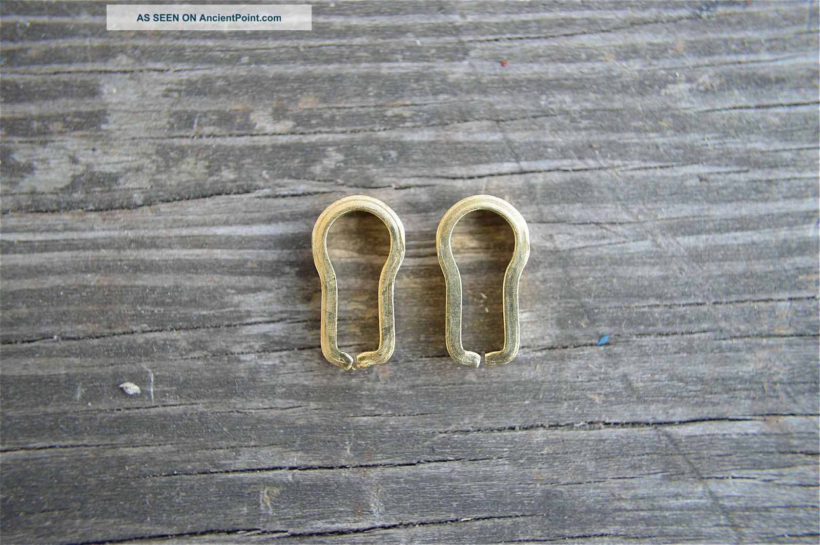 Pair Quality Brass Classic Antique Style Escutcheon Drawer Keyhole Key Hole K7 Other Antique Hardware photo