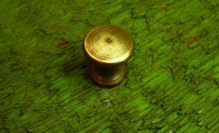 Vintage Small Brass Drawer / Door Pull (1400 - 74) photo