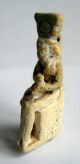 Circa.  550 B.  C Large Ancient Egypt Late Period Faiance Isis Amulet Pendant.  Vf Egyptian photo 1