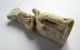 Circa.  550 B.  C Large Ancient Egypt Late Period Faiance Isis Amulet Pendant.  Vf Egyptian photo 5