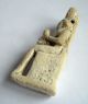 Circa.  550 B.  C Large Ancient Egypt Late Period Faiance Isis Amulet Pendant.  Vf Egyptian photo 6