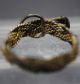 Unusual Tudor Period Gilded Finger Ring 16th Century Ad British photo 3