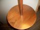 Vtg Mid Century Modrn Eames Era Tension Pole Floor Brass Teak 3 Shade Lamp Table Mid-Century Modernism photo 3