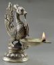 Collectible Decorated Old Handwork Tibet Silver Carved Phoenix Big Candle Stick Other Antique Chinese Statues photo 2