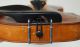 Fine Handmade German Master 4/4 Violin - Lab.  Josef Klotz Mittenwald - 1890 ' S String photo 9