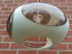 488.  Ufo Lamp By Luigi Colani About 1970 - White With Smoked Windows - Space Age Mid-Century Modernism photo 5