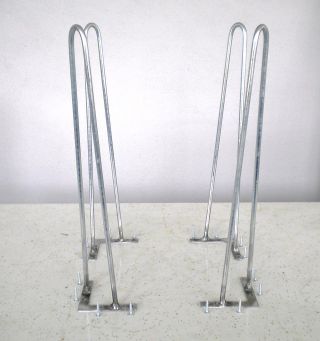 4 Hairpin Metal Legs Professionally Made For Eames Time Era 16 