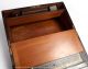 1892 Antique Brass Bound Writing Slope Box Secret Drawers Coromandel Wood Fine 1800-1899 photo 3