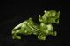 Chinese Jade Carving A Kirin Fu Feng Shui To Ward Off Bad Luck Dog Statues Foo Dogs photo 3