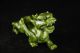 Chinese Jade Carving A Kirin Fu Feng Shui To Ward Off Bad Luck Dog Statues Foo Dogs photo 5