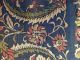 O - A50 Antiques Japanese Obi Belt Blue Silk Textiles Fabric Woven Art Nagoya Kimonos & Textiles photo 2