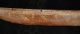 Rare Antique Samoan Model Canoe With Incised Inlay 24 
