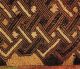 Kuba Raffia Square Kasai Velvet Handwoven African Textile Other African Antiques photo 1