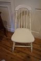 Chair Vintage Shabby White Windsor Chair Post-1950 photo 2