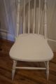 Chair Vintage Shabby White Windsor Chair Post-1950 photo 3
