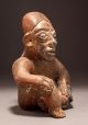 An Exceptional Pre - Columbian Jalisco Seated Figure Of A Man,  Ameca Gray Type, The Americas photo 1