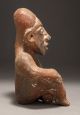 An Exceptional Pre - Columbian Jalisco Seated Figure Of A Man,  Ameca Gray Type, The Americas photo 2