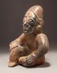 An Exceptional Pre - Columbian Jalisco Seated Figure Of A Man,  Ameca Gray Type, The Americas photo 7
