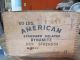 Vintage Dynamite American Cyanamid Company Explosives 50 Pound Wood Box Dynamite Mining photo 3
